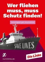 EU-Wahl 24: Wer fliehen muss, muss Schutz finden!