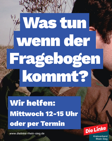 Was tun wenn der Bundeswehr Fragebogen kommt?